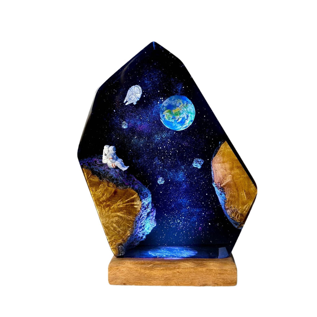 Interstellar Resin Lamp